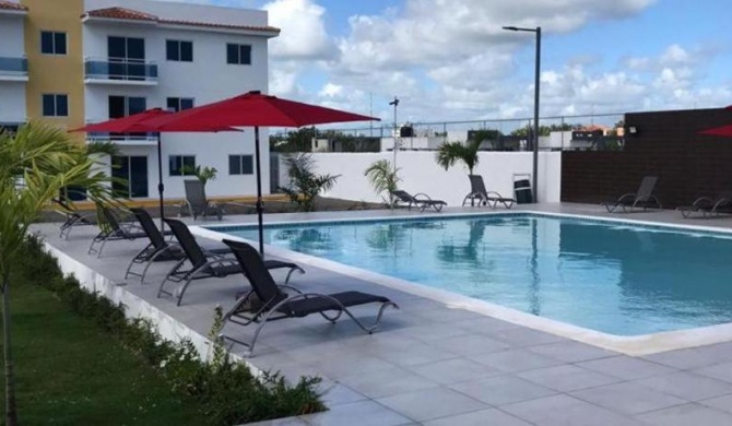 Apartamento familiar con Piscina en punta cana