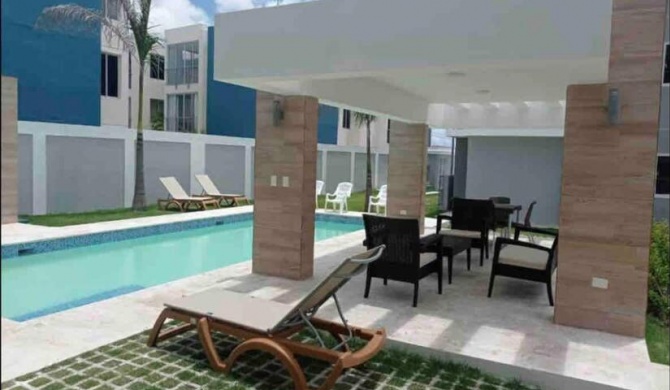 Centric apartment in Punta Cana w/3 beds With pool