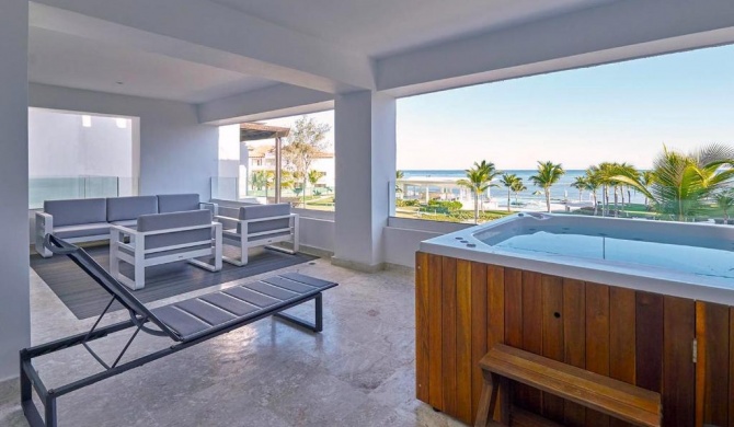 Punta Palmera ocean views 1bed apartment Cap Cana