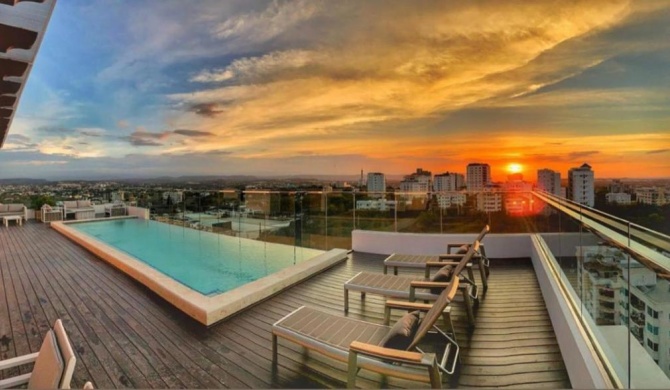 Amazing Rooftop with the Best View of the City - Soha Suites II