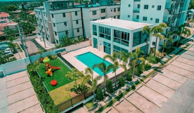 Cozzy, Family Apt. With Gym, Pool & kids Area.