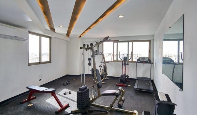 Arpel 05 Downtown 1BR LightApt Pool Gym