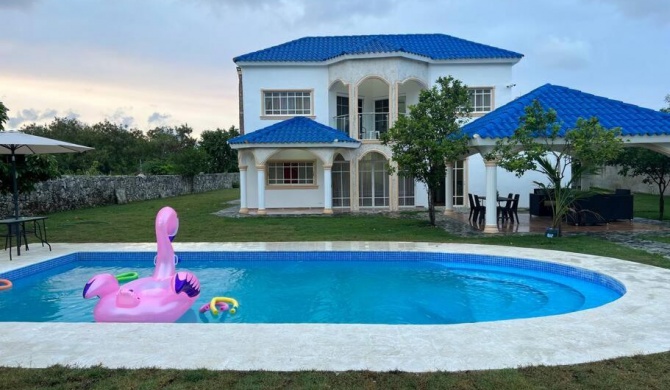 Villa con piscina priv para 9 personas en Bávaro